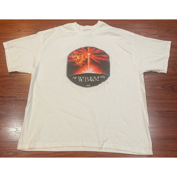 XO AFTER HOURS TIL DAWN WHITE TEE SZ XXL - Picture 1 of 6